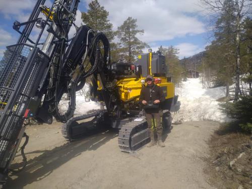 Ny epiroc T-30. Klar for nye oppdrag